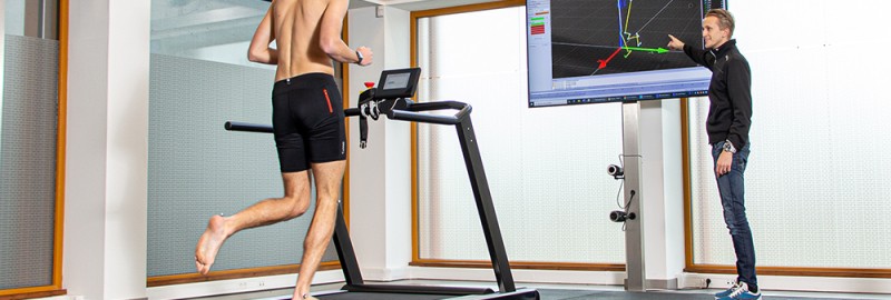 Hardloper loopband analyse podotherapeut